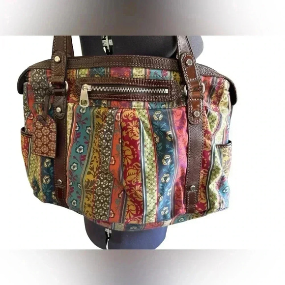 Fossil HTF Boho Large Travel Bag - Picture 12 of 16
